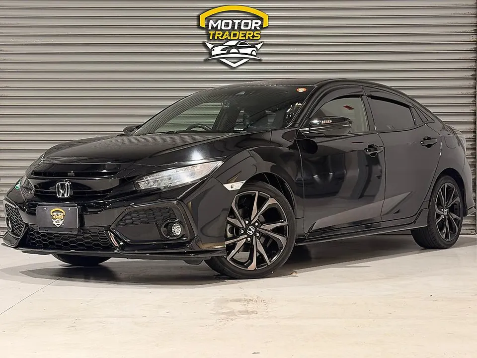 Black 2018 Honda Civic 1.5L | Push Start with Paddle Shift for sale at Motor Traders, Wiri