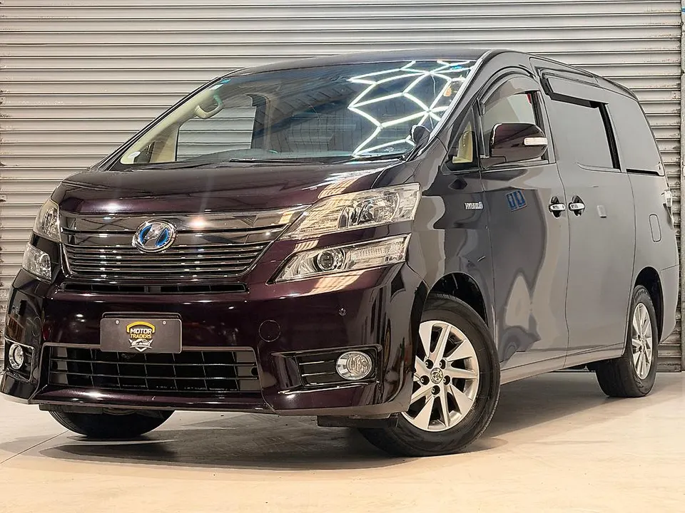 Purple 2013 Toyota Vellfire ZR Hybrid 4WD | 7-Seater | Cruise Control — photo 2