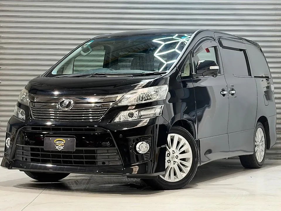 Black 2012 Toyota Vellfire 2.4 Z | 7 Seater — photo 2
