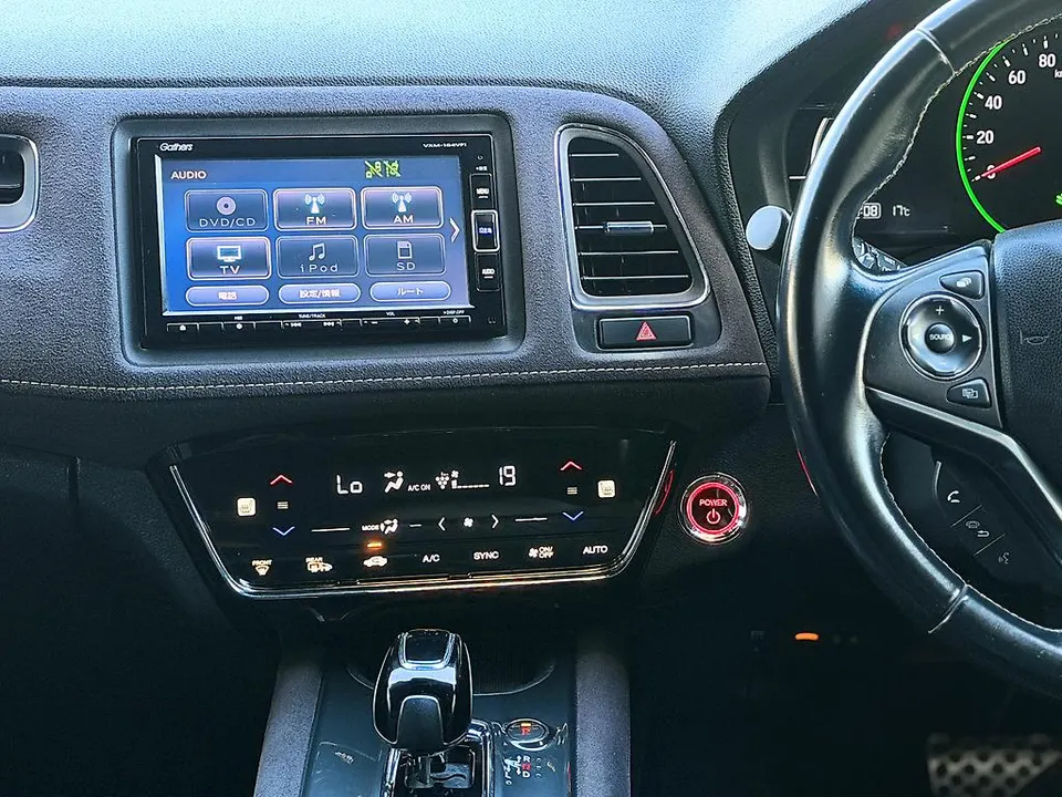 Red 2018 Honda Vezel Hybrid RS Honda Sensing Limited — photo 24
