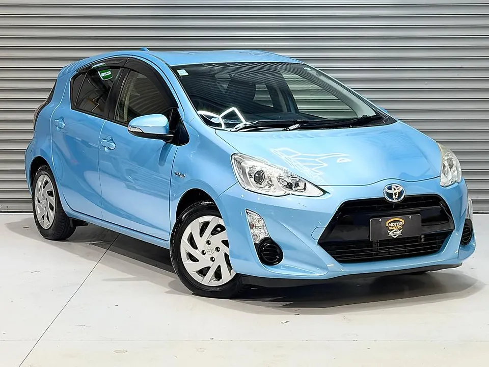 Blue 2015 Toyota Aqua S Grade for sale at Motor Traders, Wiri