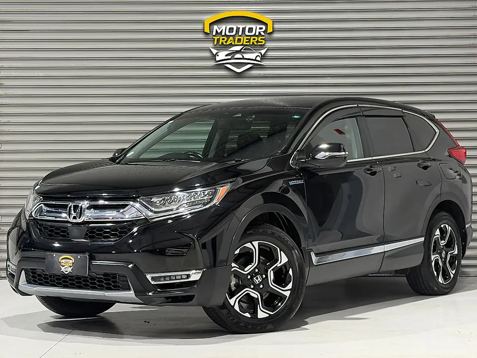 Black 2018 Honda Cr-v Hybrid EX 4WD | AUCTION GRADE 4.5 for sale at Motor Traders, Wiri