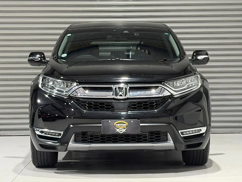 Black 2018 Honda Cr-v Hybrid EX 4WD | AUCTION GRADE 4.5 — photo 2