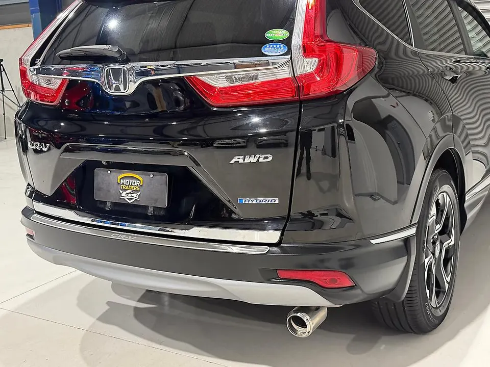 Black 2018 Honda Cr-v Hybrid EX 4WD | AUCTION GRADE 4.5 — photo 36
