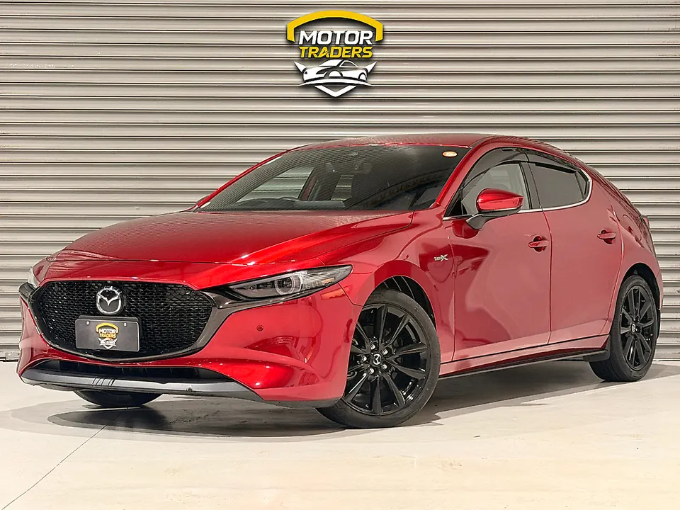 Red 2023 Mazda 3 Fastblack Leather Package 4WD | BOSE SOUND SYSTEM for sale at Motor Traders, Wiri
