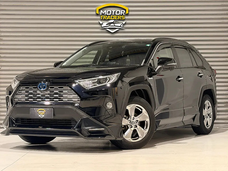 Black 2019 Toyota Rav4 Hybrid G 4WD | BODYKIT | FULL LEATHER for sale at Motor Traders, Wiri