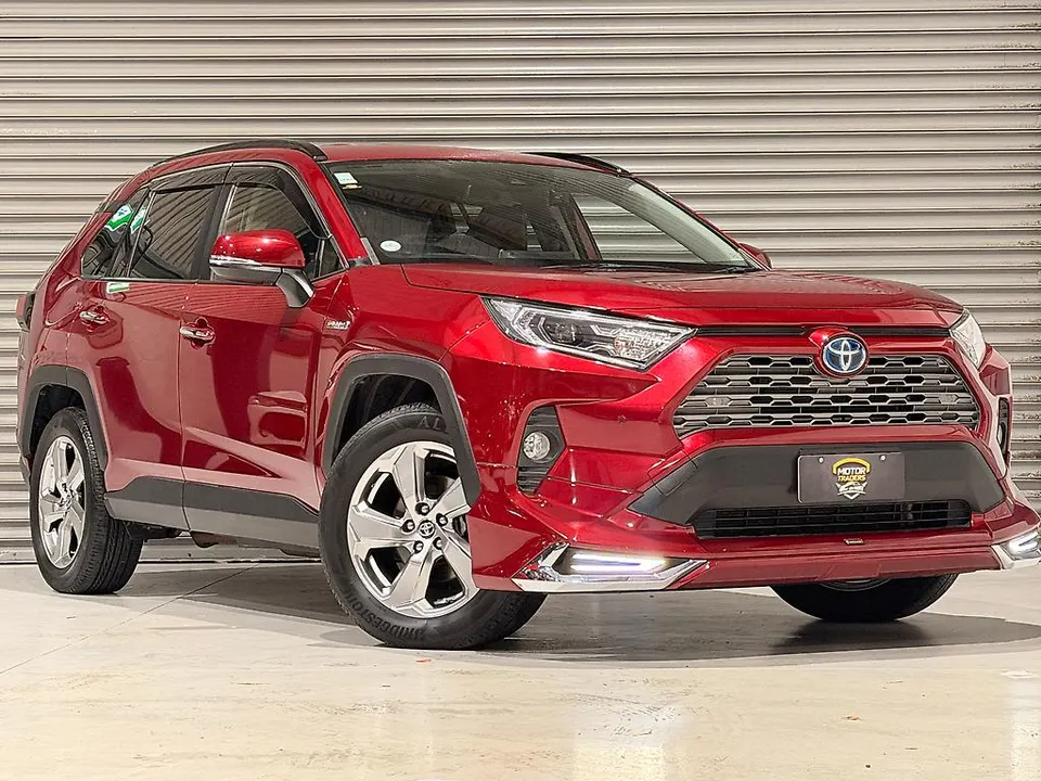 Red 2020 Toyota Rav4 Hybrid G 4WD | BODYKIT — photo 2