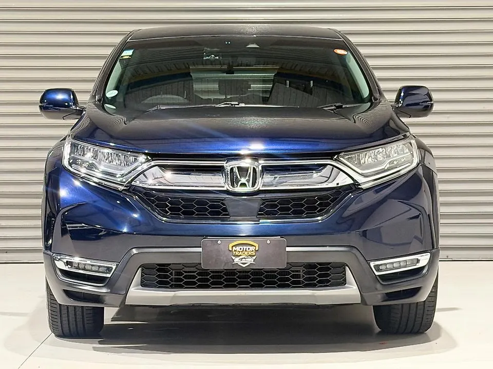 Blue 2019 Honda Cr-v Hybrid EX |**Auction Grade 4.5** — photo 2